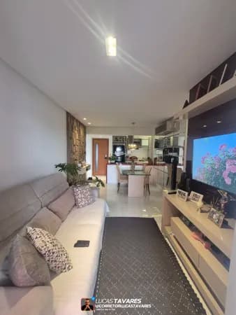 Apartamento à venda, 2 quartos (1 suíte com closet), Nascente, Pitangueiras, Lauro de Freitas.