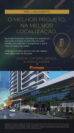 Apartamento em Brusque - Centro