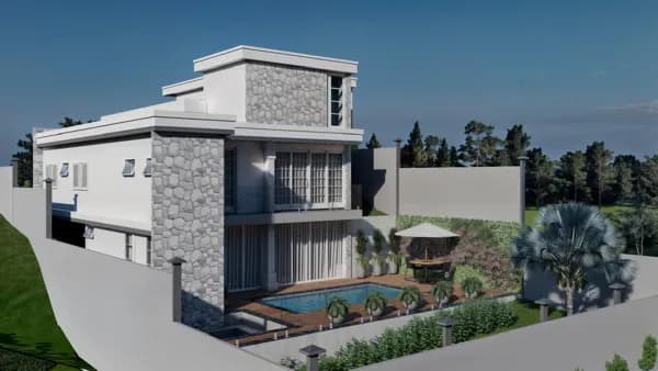 Casa na Travessa Lagoa Dourada com 2 suítes e 1 suíte com closet