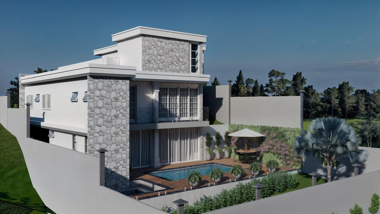 Casa na Travessa Lagoa Dourada com 2 suítes e 1 suíte com closet