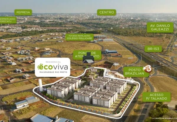 Apartamento em São José do Rio Preto - Distrito de Talhado