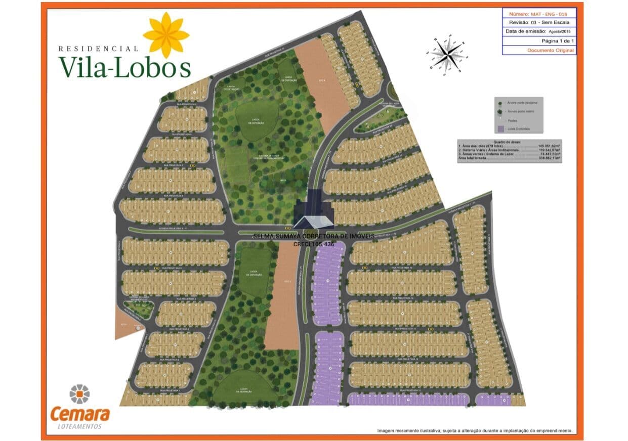 Lote/Terreno em São José do Rio Preto - Residencial Vila Lobos