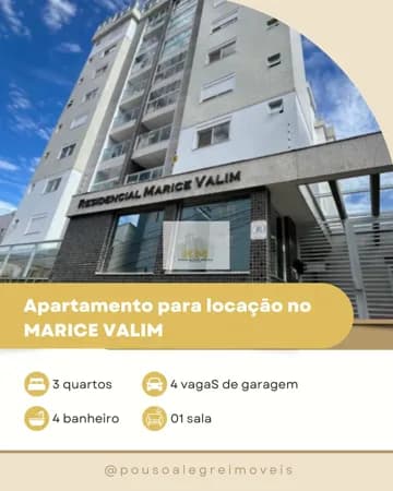 Apartamento no João Paulo Disponível para Locação - R$ 4.200,00