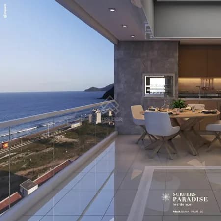 Surfers Paradise residence I Apartamentos com 3 Suítes de 133m² privativos quadra mar