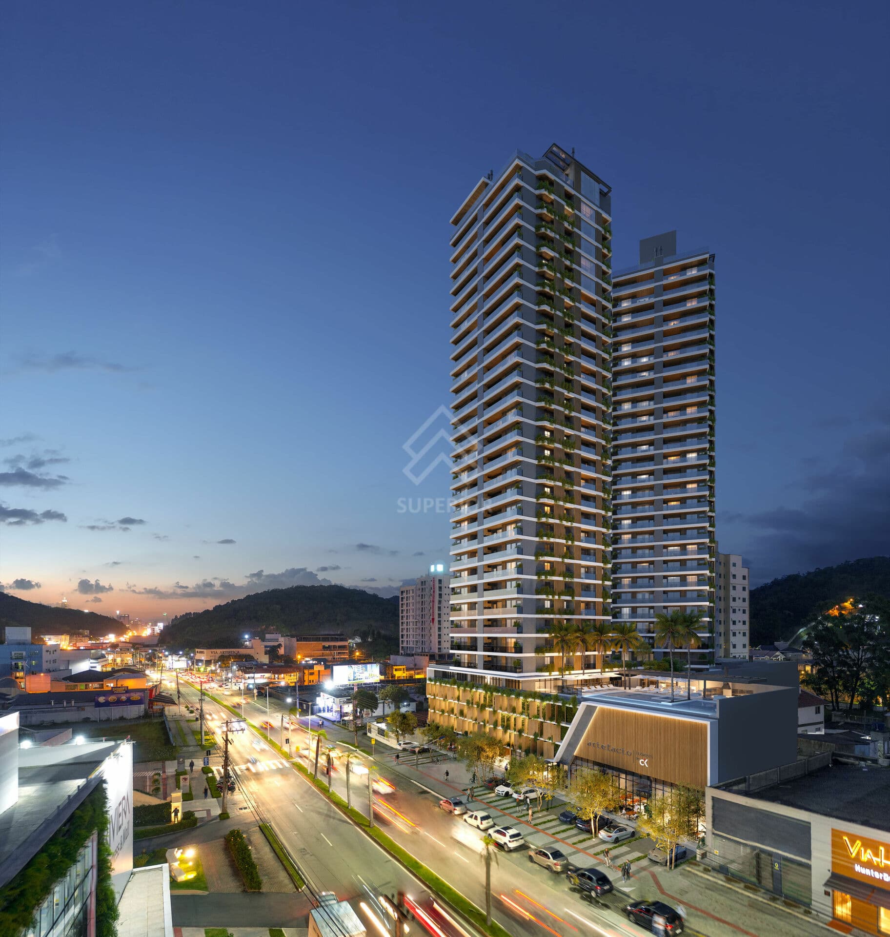 Artefacto Towers | Apartamento de alto padrão