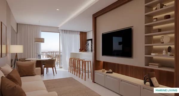 Apartamento 2 suítes quadra Mar em Navegantes