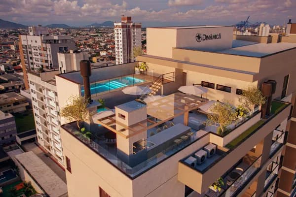 Apartamento Padrão com 2 suítes