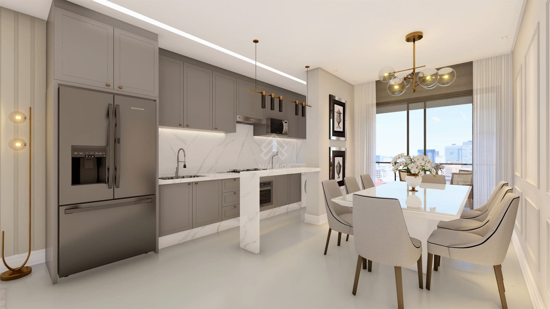 Apartamento 3 Suítes fazendinha Itajaí