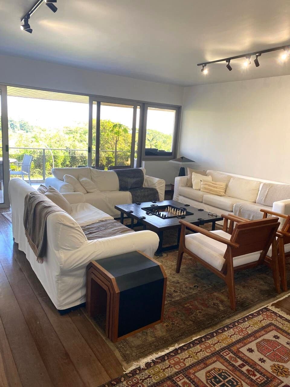 Apartamento 4 Quartos no Park Palace - Vista Frontal para Lagoa