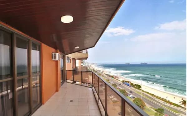 Apartamento 1 Quarto no Varandas da Barra, Vista Frontal Mar
