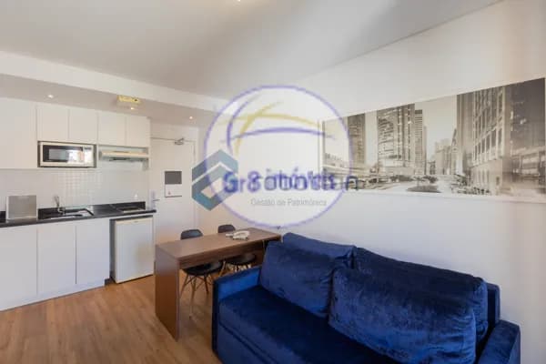 Flat no Itaim Bibi | Mobiliado, com Varanda e Ar-Condicionado!