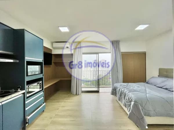 Studio Novíssimo, Mobiliado - pronto para morar - a 4 minutos do Aeroporto de Congonhas!