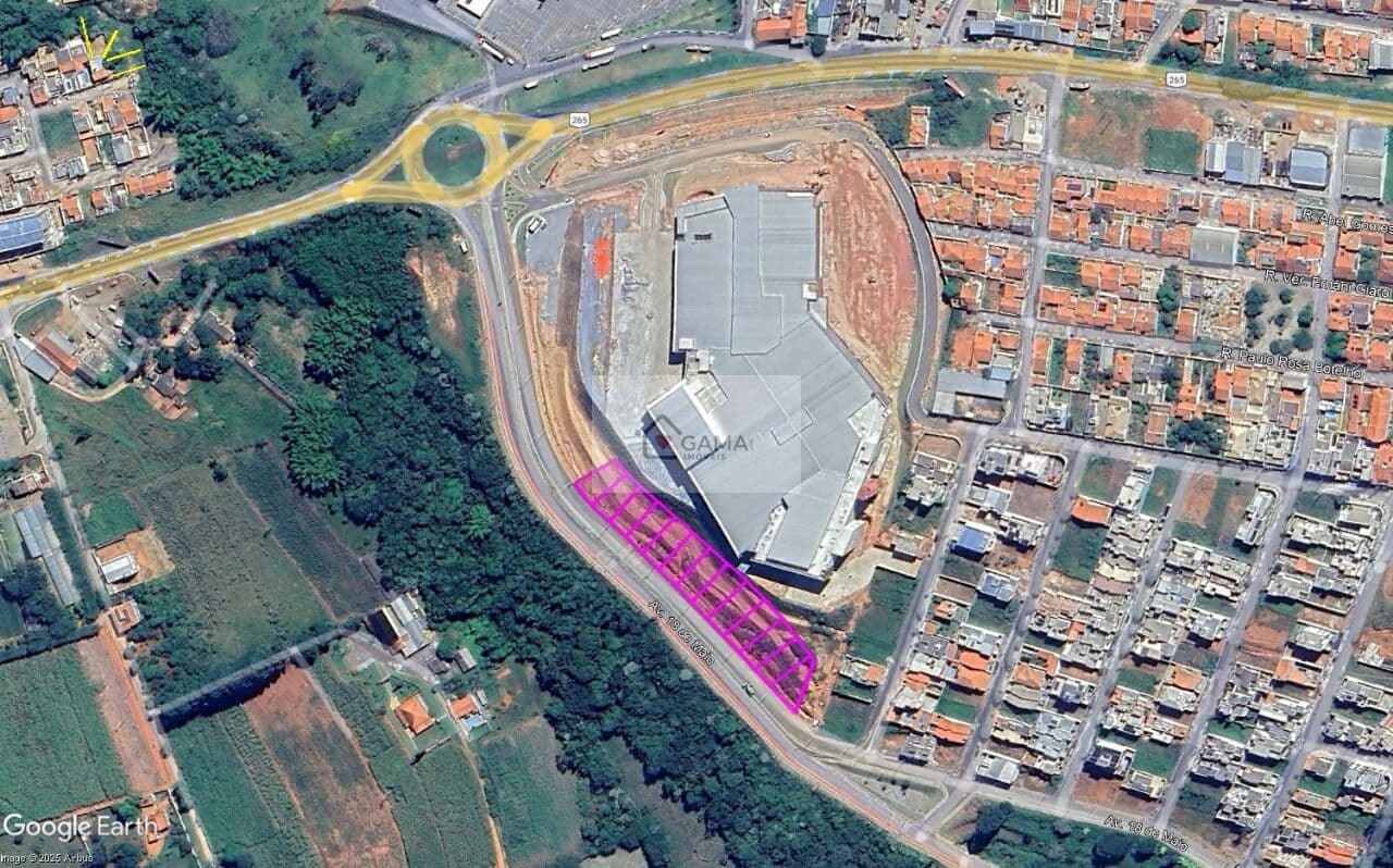 Lote comercial na frente do novo shopping cidade da serra