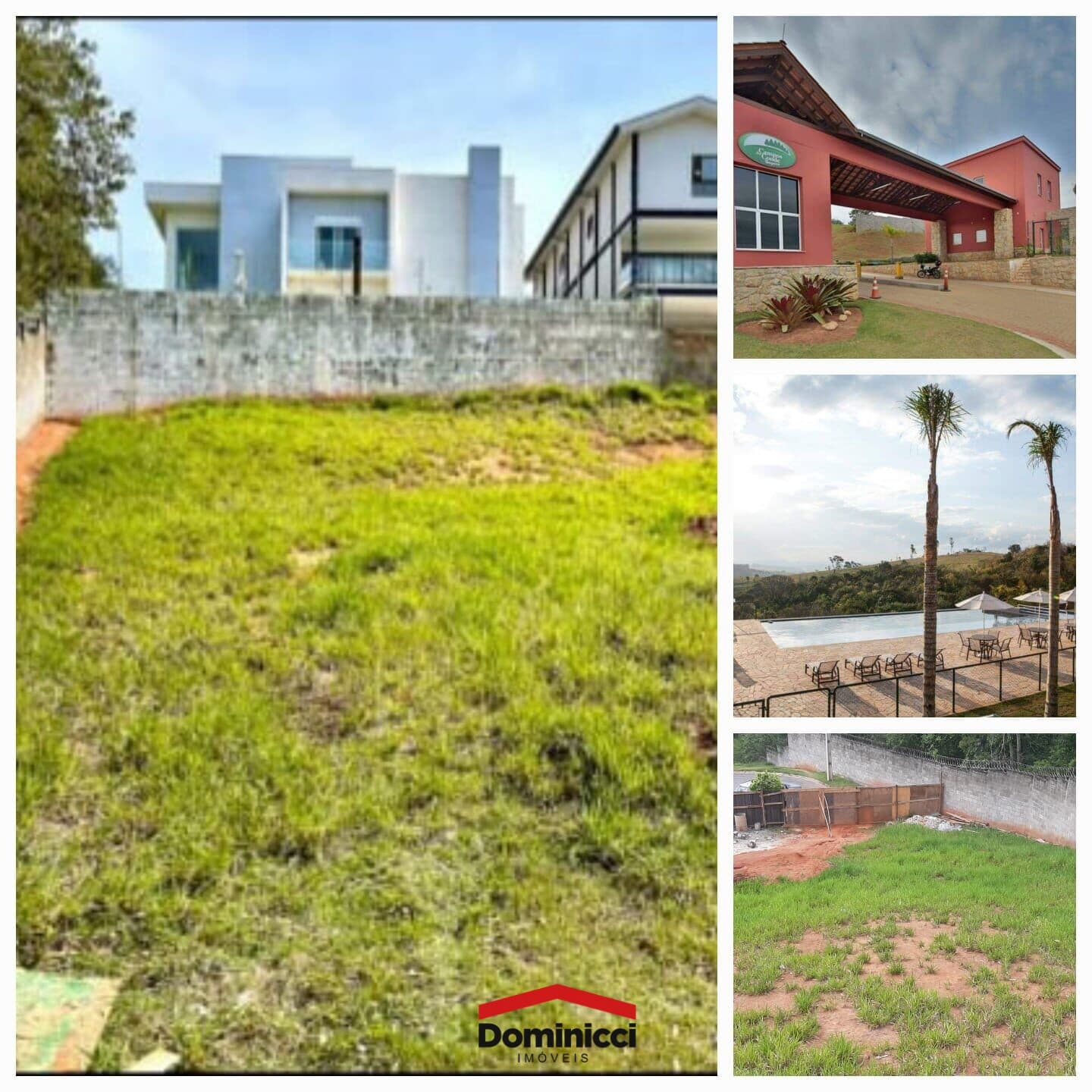 TERRENO Á VENDA NO CONDOMINIO CAMPOS DO CONDE