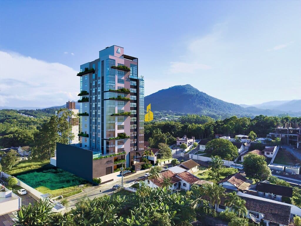 Apartamento alto padrão à venda no Bairro das Capitais em Timbó com 2 suítes