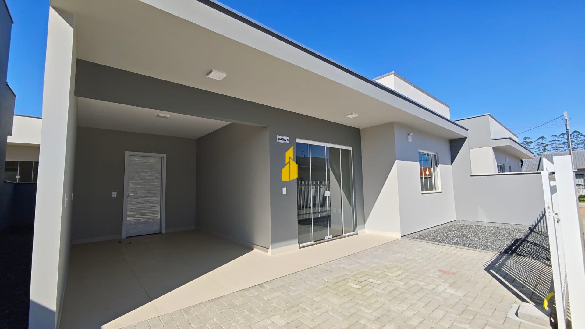 Casa nova à venda no bairro Divinéia em Rio dos Cedros