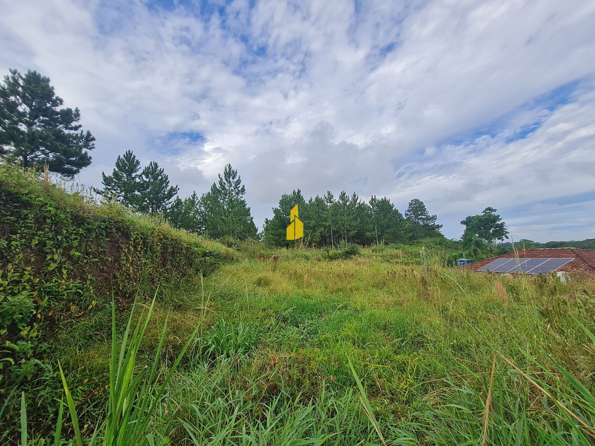 Terreno alto com 400m² em Timbó-SC