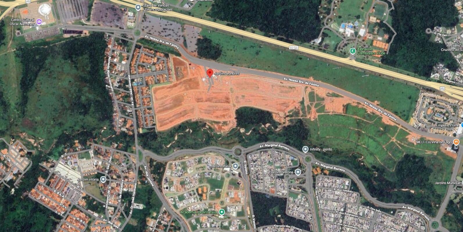 Terreno em Loteamento no Jardins Londres, Goiânia/GO - 4179