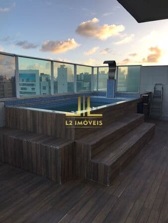 COBERTURA DUPLEX - 3 QUARTOS COM SUÍTE - ARMAÇÃO