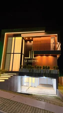 MARAVILHOSA CASA - 4 SUÍTES - 281M² - PORTEIRA FECHADA - ALPHAVILLE LITORAL NORTE 3