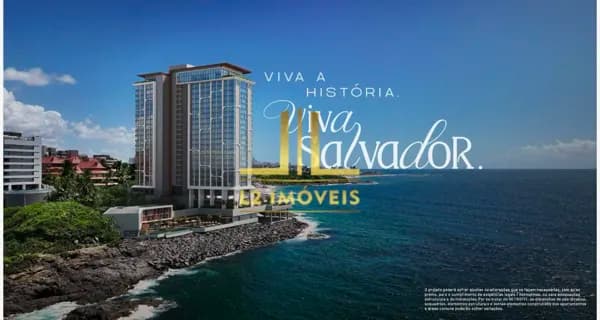LANÇAMENTO - 1/4 - 48M² - FRENTE MAR - SALVADOR 220 - RIO VERMELHO
