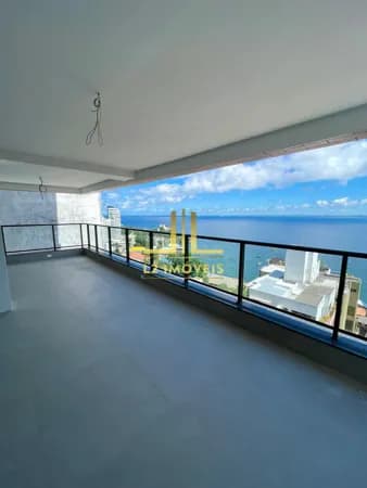 APARTAMENTO ALTO PADRÃO - 3 SUÍTES - 155M² - VISTA MAR - 02 VAGAS - BARRA