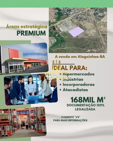 TERRENO - ALOGOINHAS BAHIA