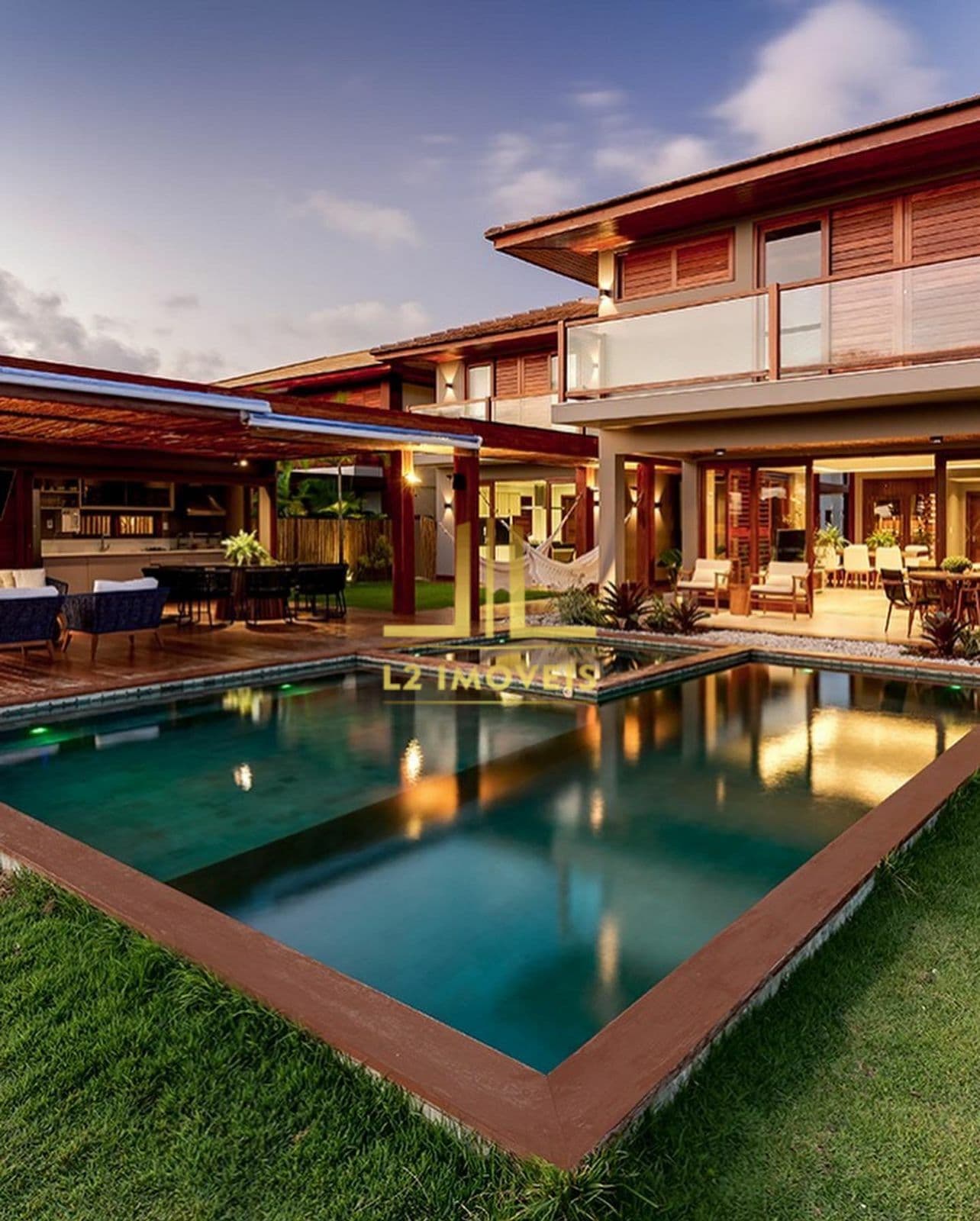 MANSÃO DE LUXO - 6 QUARTOS COM 5 SUÍTES - PRAIA DO FORTE