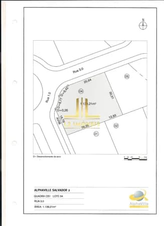 LOTE EM CONDOMINIO - ALPHAVILLE 2