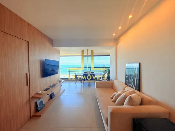 APARTAMENTO ALTO PADRÃO - 3/4 SENDO 1 SUÍTE - 88M² - FRENTE MAR - JAGUAR - JAGUARIBE