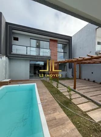 CASA DUPLEX - 4/4 SENDO 3 SUÍTES - 205M² - 02 VAGAS - BARRA DO JACUÍPE