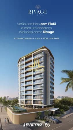 LANÇAMENTO RIVAGE PIATÃ - APARTAMENTOS COM VISTA MAR