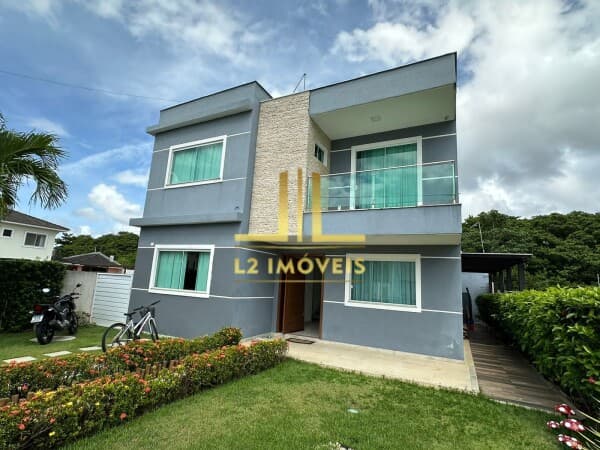 CASA LUXUOSA - 5 QUARTOS SENDO 3 SUÍTES - NASCENTE - ABRANTES