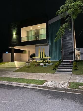 CASA ALTO PADRÃO EM CONDOMÍNIO - 5 SUÍTES - ALPHAVILLE LITORAL NORTE I