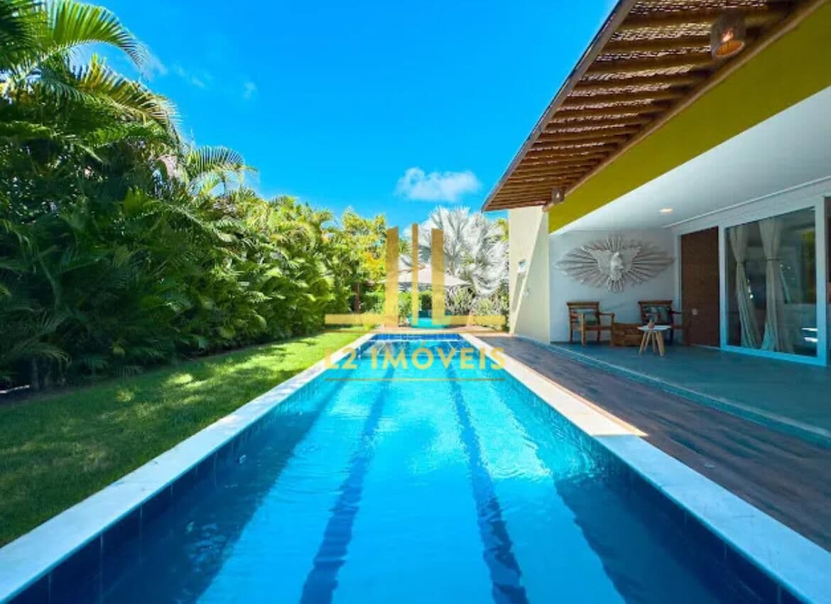 MARAVILHOSA CASA EM COND. - 3 SUÍTES - 321M² - CLOSET - PISCINA - ITACIMIRIM
