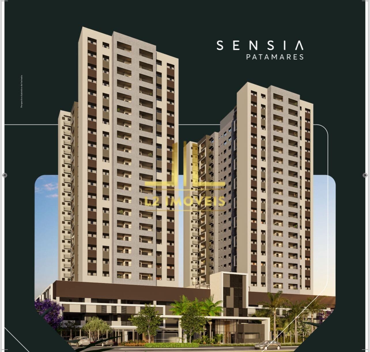 LANÇAMENTO SENSIA PATAMARES | 64 m² | 2/4 sendo 1 suíte | 1 vaga