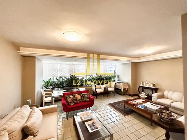 APARTAMENTO - 4/4 SENDO 3 SUÍTES - 187M²- NASCENTE - GRAÇA