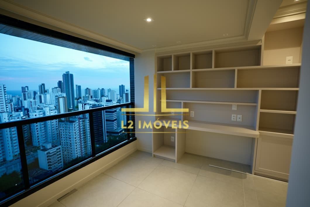 APARTAMENTO ALTO PADRÃO - 1/4 E SALA - VISTA MAR - ANDAR ALTO - GRAÇA
