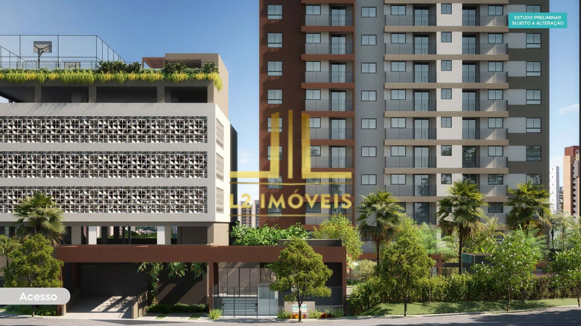 LANÇAMENTO - 2/4 (1 SUÍTE) (57 M²) - 3/4 (1 SUÍTE) (66M²) - MOOD COLINA - PATAMARES