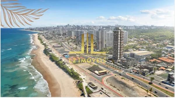 PRÉ LANÇAMENTO - 1/4 E 2/4 COM SUÍTE - 28M² ATÉ 55M² - FRENTE MAR - AZURE PATAMARES