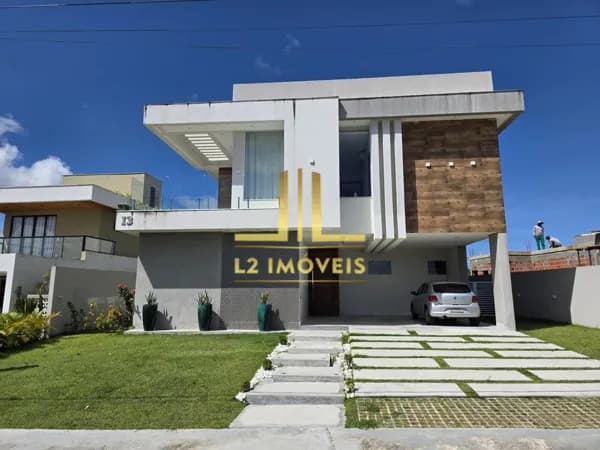 CASA LUXUOSA - 4 SUÍTES - ALPHAVILLE LITORAL NORTE 3