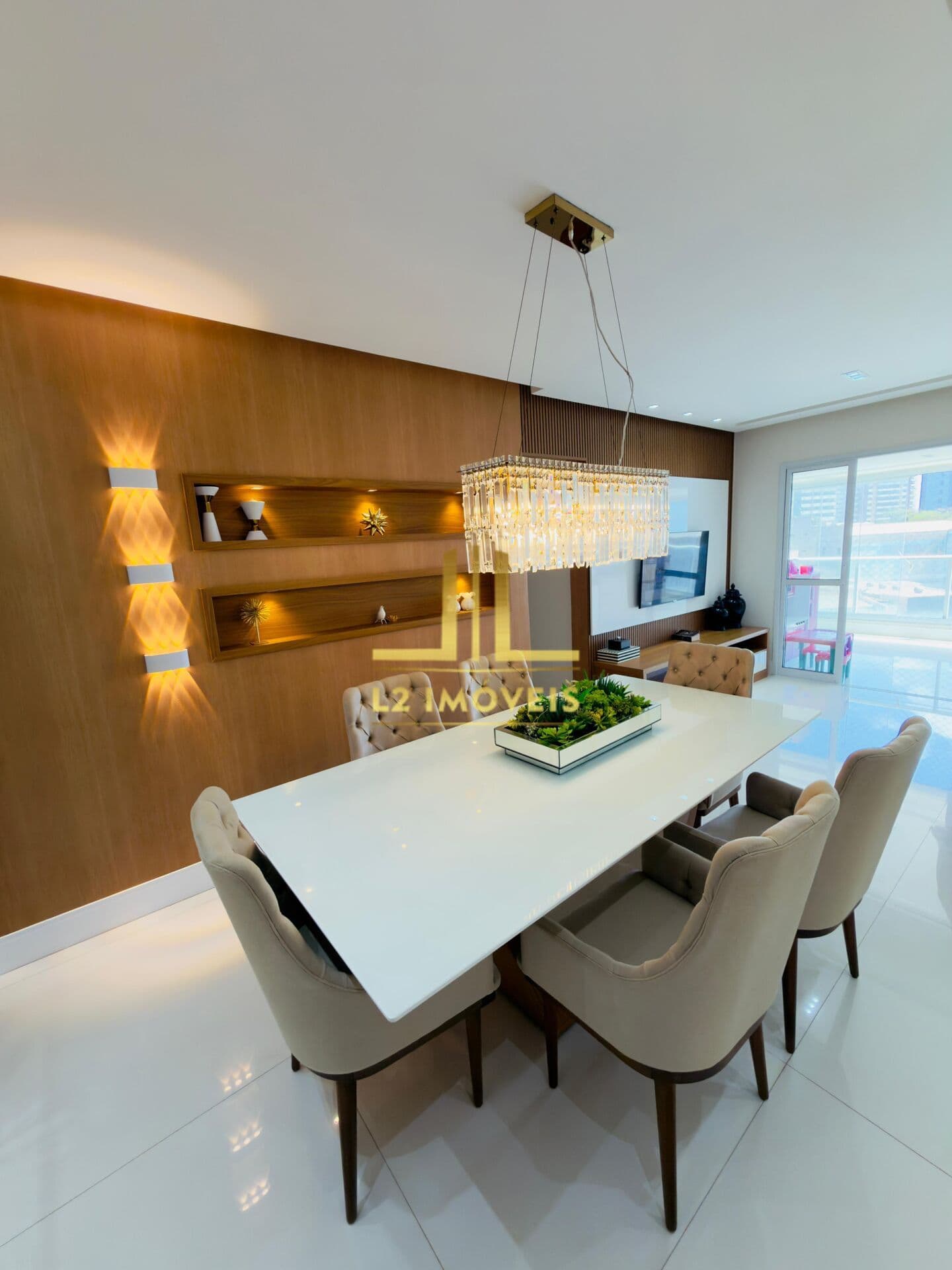 APARTAMENTO - 3/4 SENDO 2 SUÍTES - 109M² - PORTEIRA FECHDA - JARDIM ARMAÇÃO