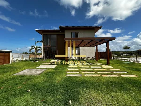 CASA LUXUOSA - 5 SUÍTES - PORTEIRA FECHADA - COSTA DO SAUÍPE