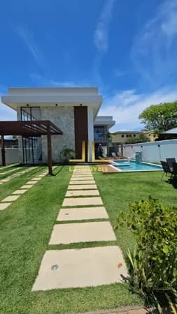 CASA NOVA - 7 SUÍTES - 422M² - COND. PARAÍSO - GUARAJUBA