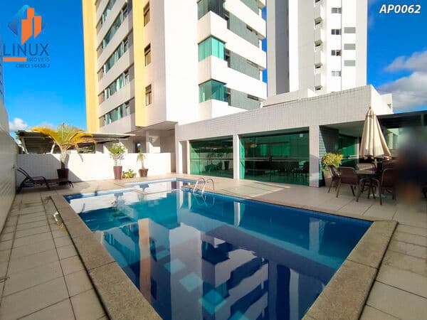 Apartamento no Ed. Manoel Afonso Porto em Caruaru/PE à Venda (AP0062-DV)