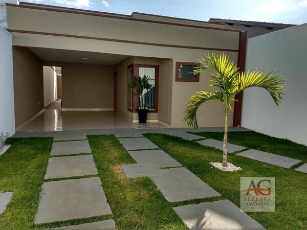 Belíssima Casa Térrea No Bairro Novo Araçás, Barbalha-CE