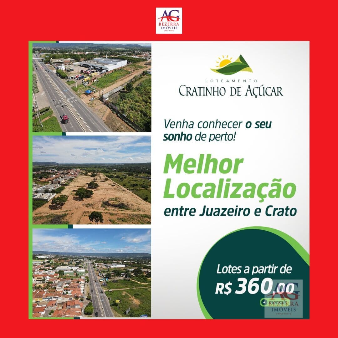 Loteamento Cratinho de Açúcar - Bairro Muriti, Crato/CE
