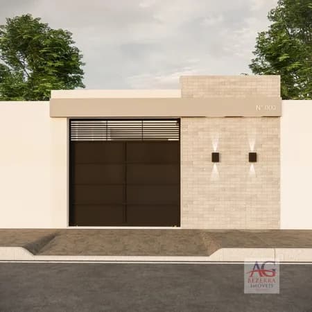 Casa À Venda Com 2 Quartos - Na Planta - Bairro Aeroporto - Juazeiro do Norte/CE