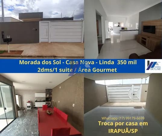 Casa em São José do Rio Preto - Residencial Morada do Sol