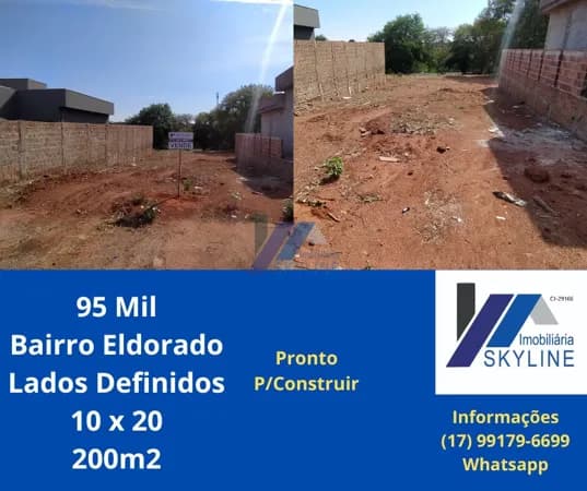 Lote/Terreno em São José do Rio Preto - Eldorado